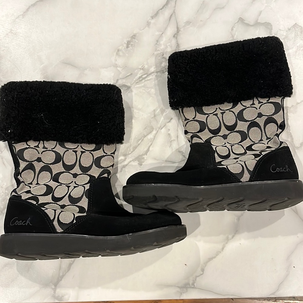 Coach Sherpa Trim Boot